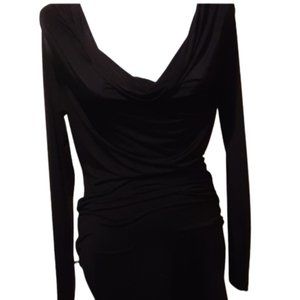 ASOS long sleeved little black dress size 6
